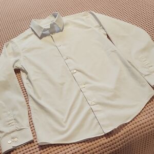 Classic White Kid's Dress Shirt